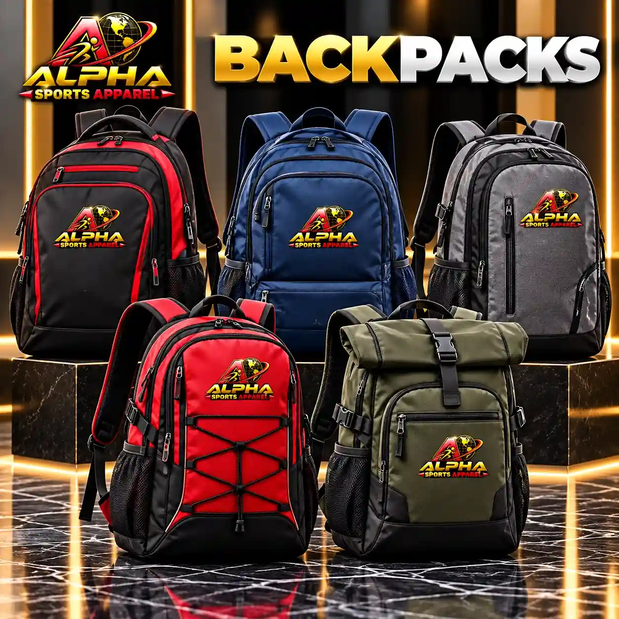 Custom Backpacks Manufacturer & Exporter