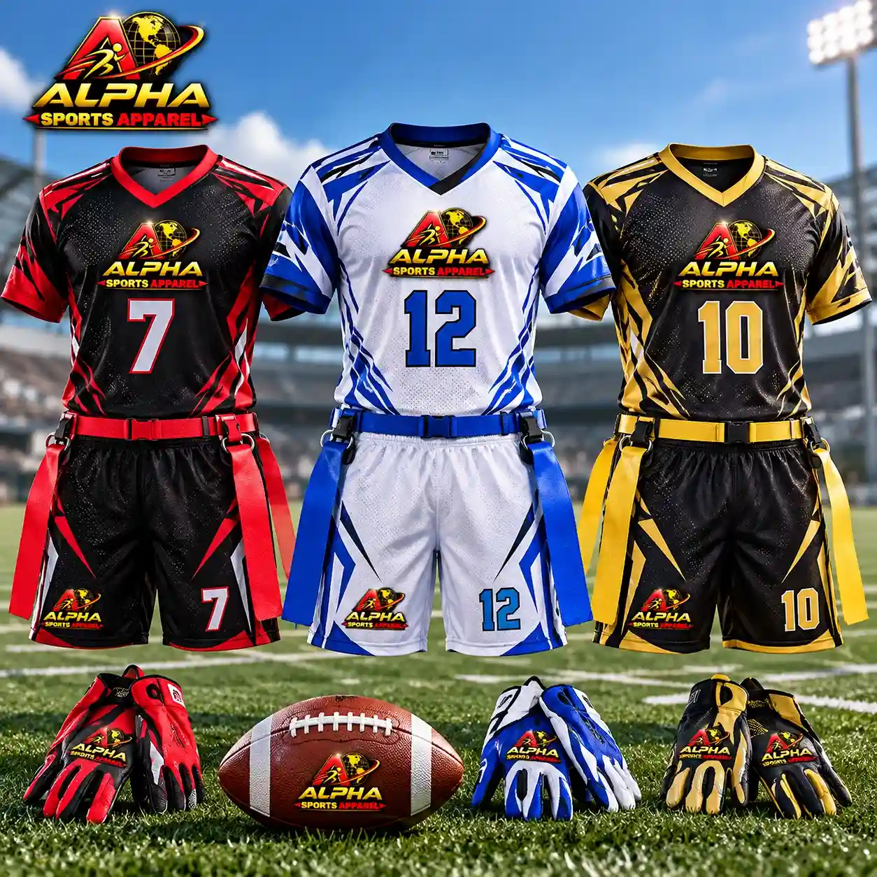Custom Flag Football Uniforms Manufacturer & Exporter