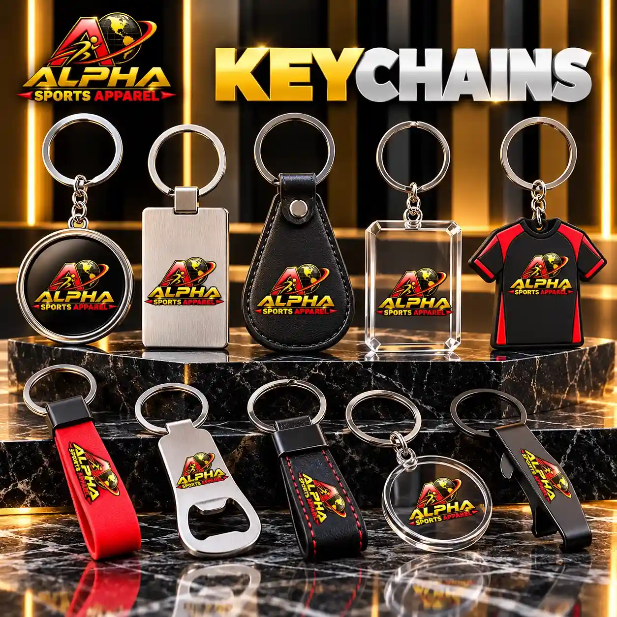 Custom Keychains Manufacturer & Exporter