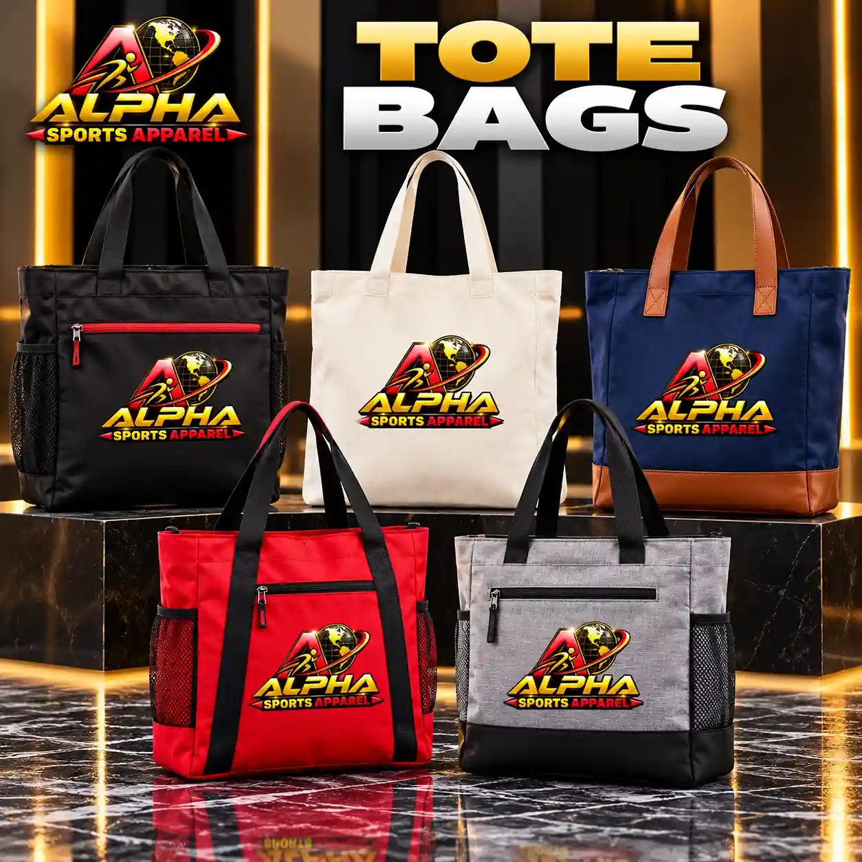 Custom Tote Bags Manufacturer & Exporter