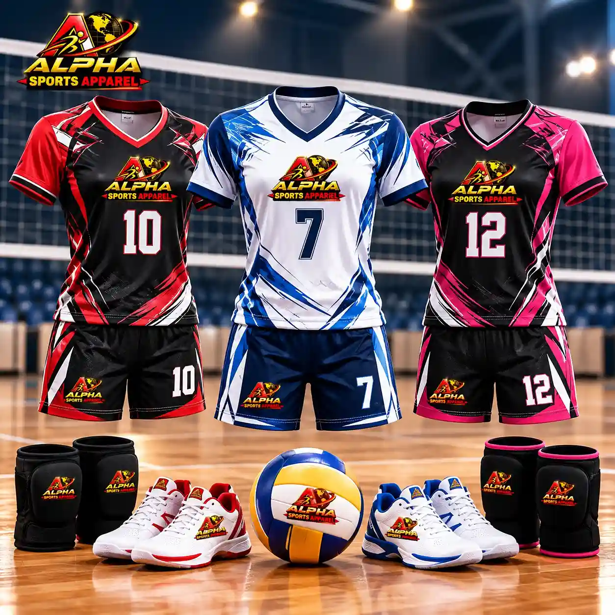 Custom Volleyball Uniforms Manufacturer & Exporter
