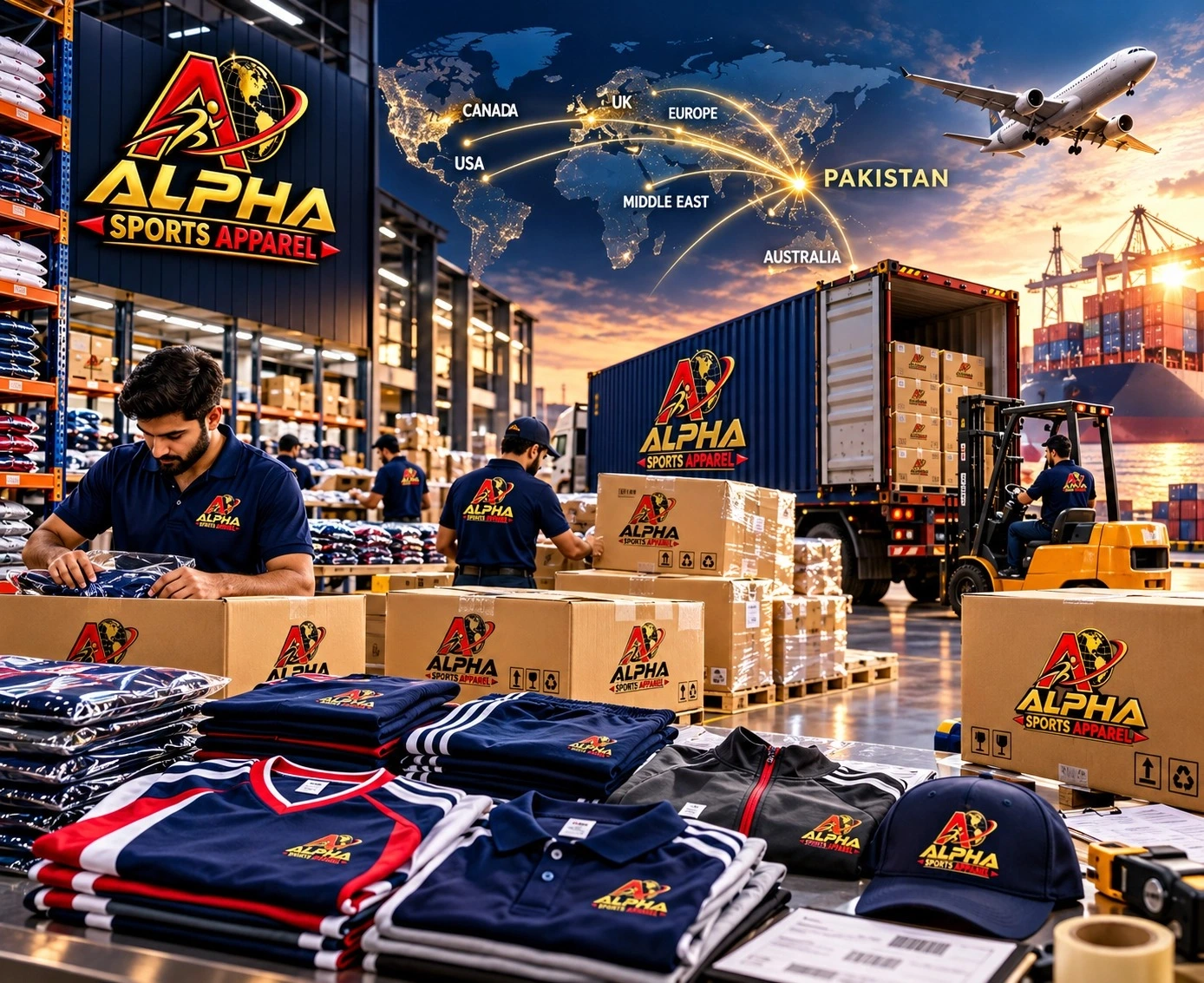 Custom Manufacturing & International Export
