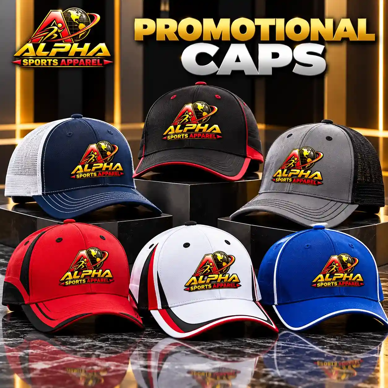 Custom Promotional Caps Manufacturer & Exporter