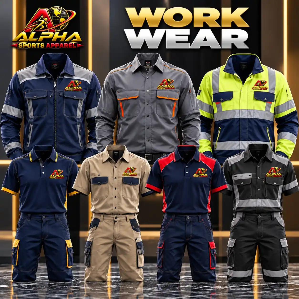 Custom Workwear Manufacturer & Exporter